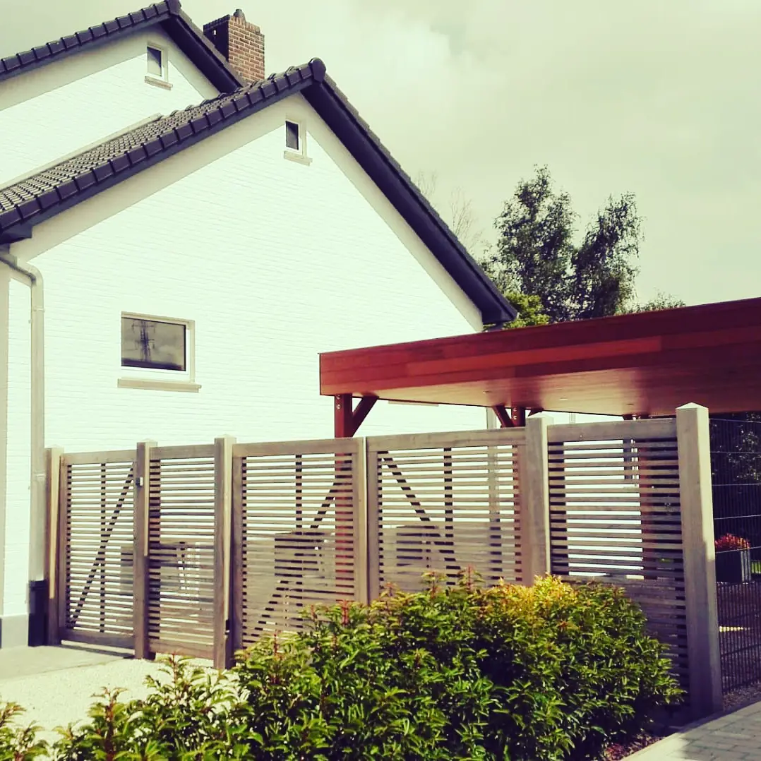 Project: Iroko carport